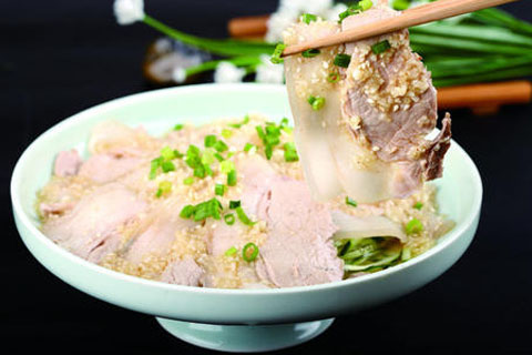 凉拌白肉