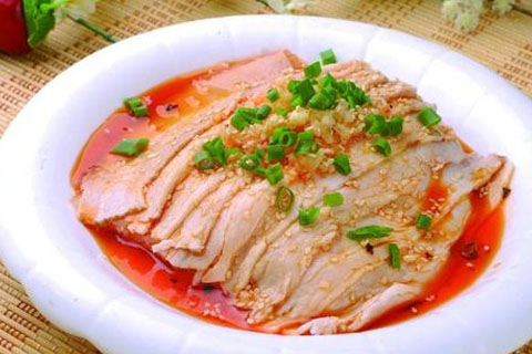 凉拌白肉
